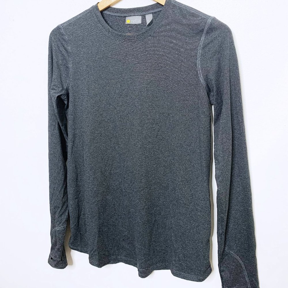 Zella - Gray Long Sleeve Shirt - Picture 2 of 4